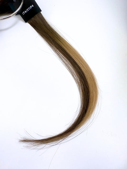 Straight “INVISIBLE” Clip in Extension | Color T4/27/P4