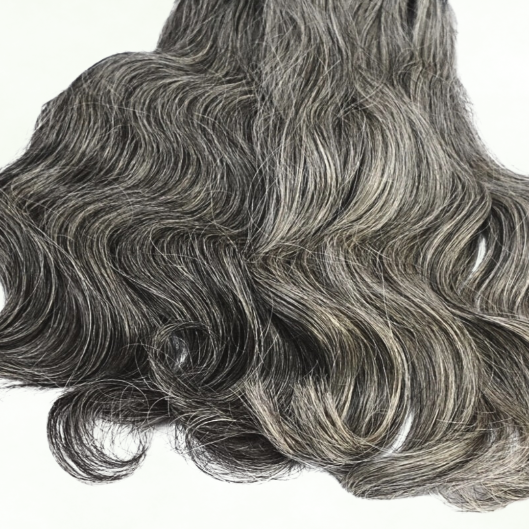 Gray Natural Wave | S. Riviere Hair Collection
