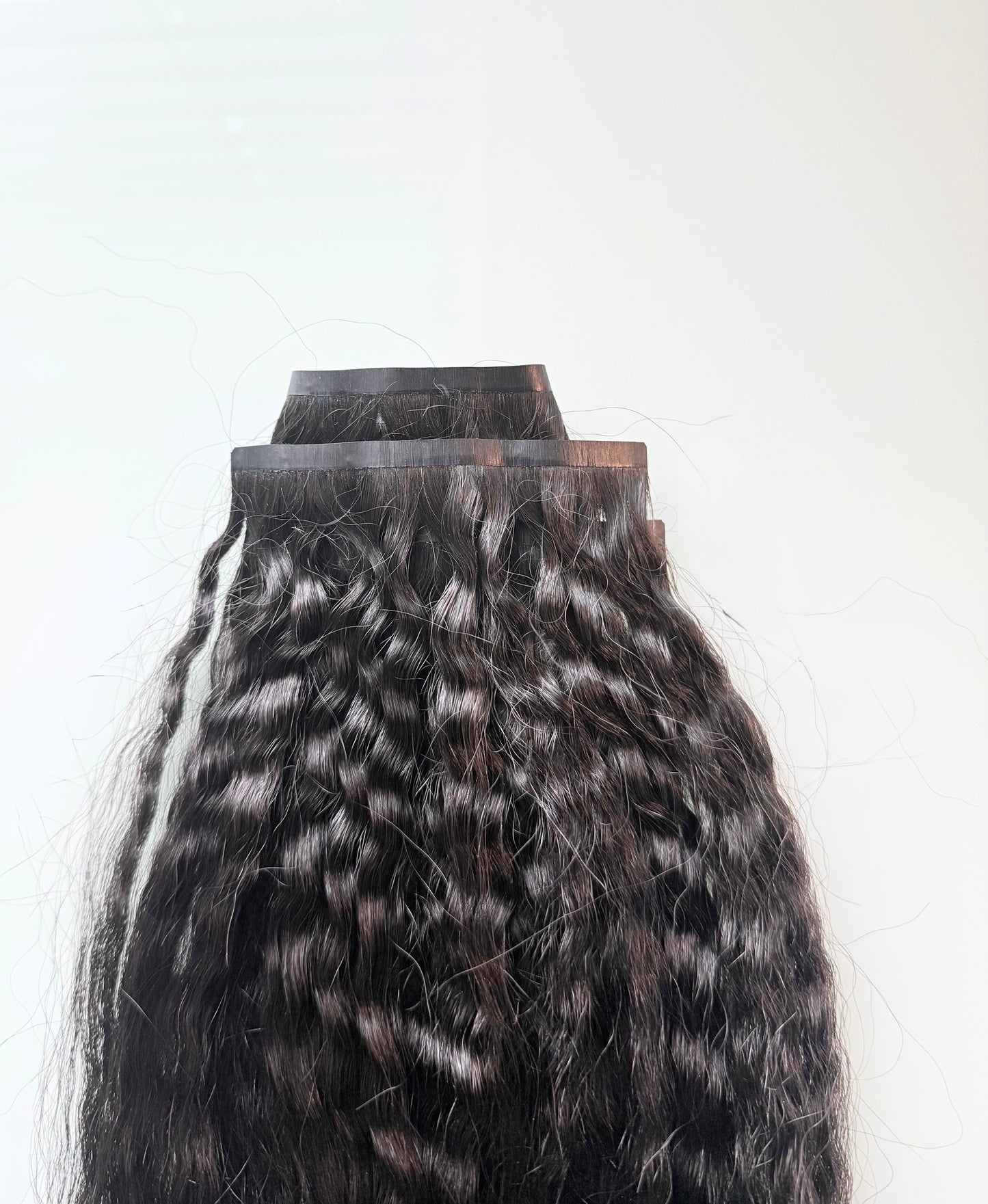Kinky Straight “PU SEAMLESS” Clip-In Extensions | S. Riviere Hair Collection