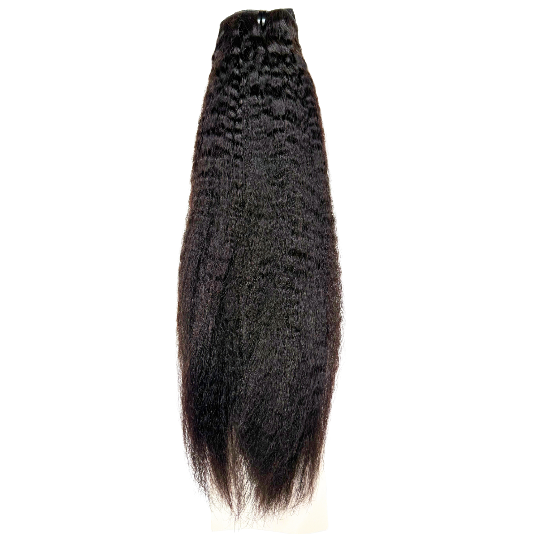 Kinky Straight “INVISIBLE” Clip-In Extensions | S. Riviere Hair Collection