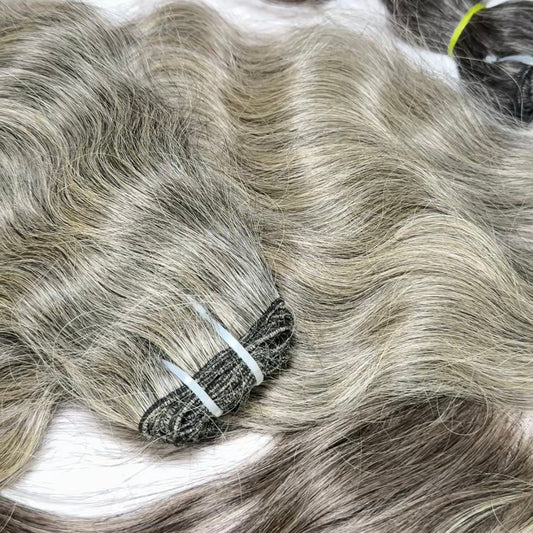 GRAY- Sundari Partial Wig