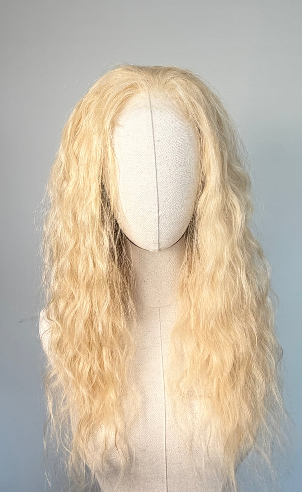 Blonde Natural Wave Sundari HD Lace Closure Wig