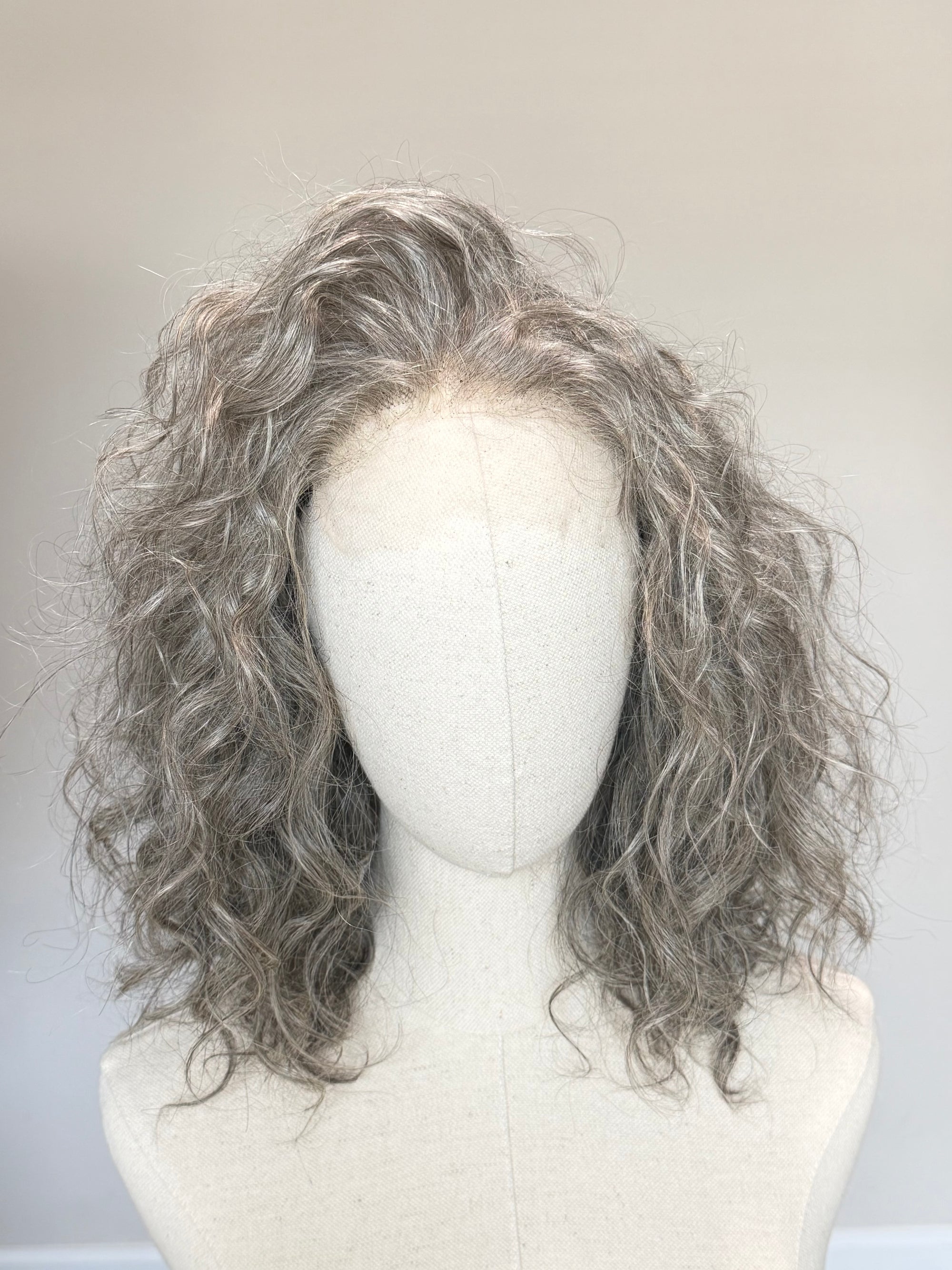Gray Natural Wave Sundari HD Lace Closure Wig
